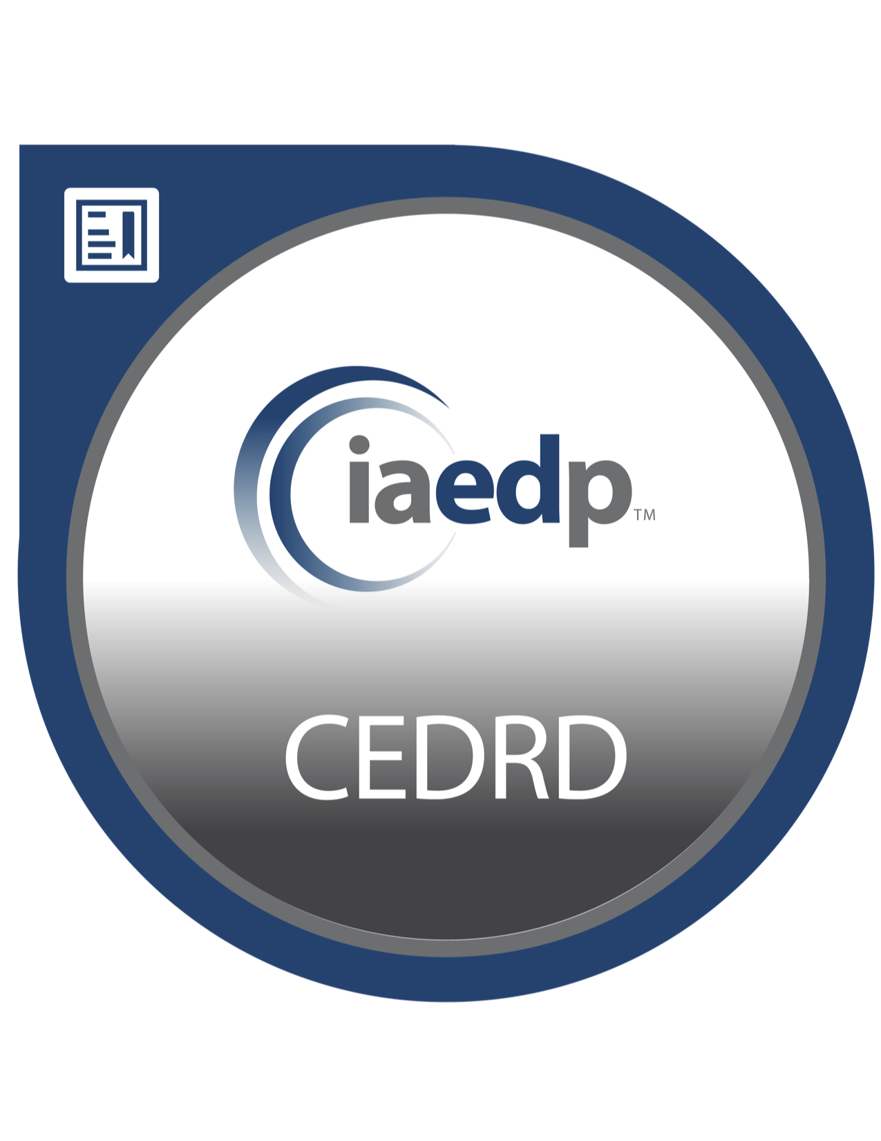 CEDRD badge